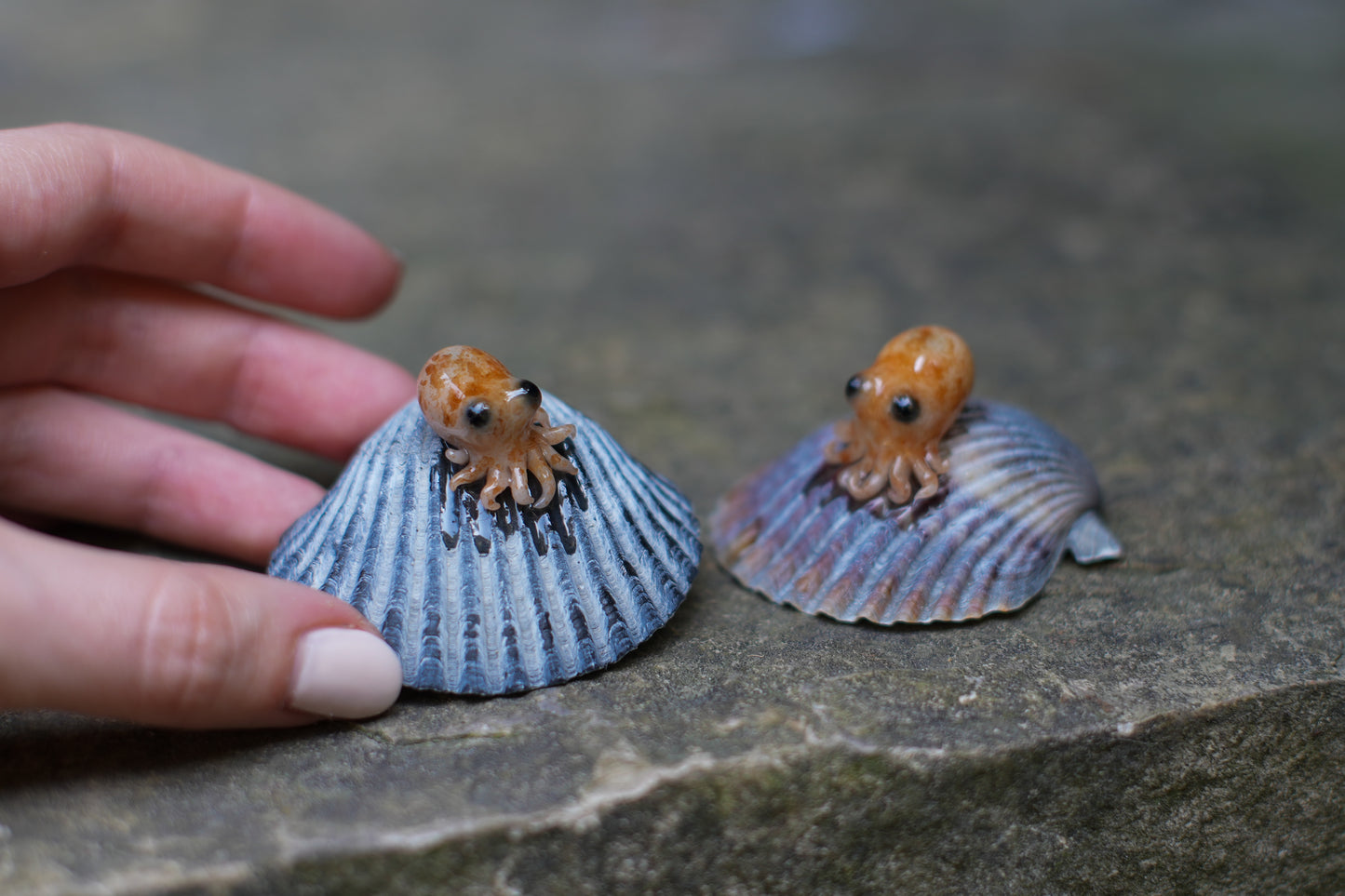 Mini Octopus — PolymerClay Figurine