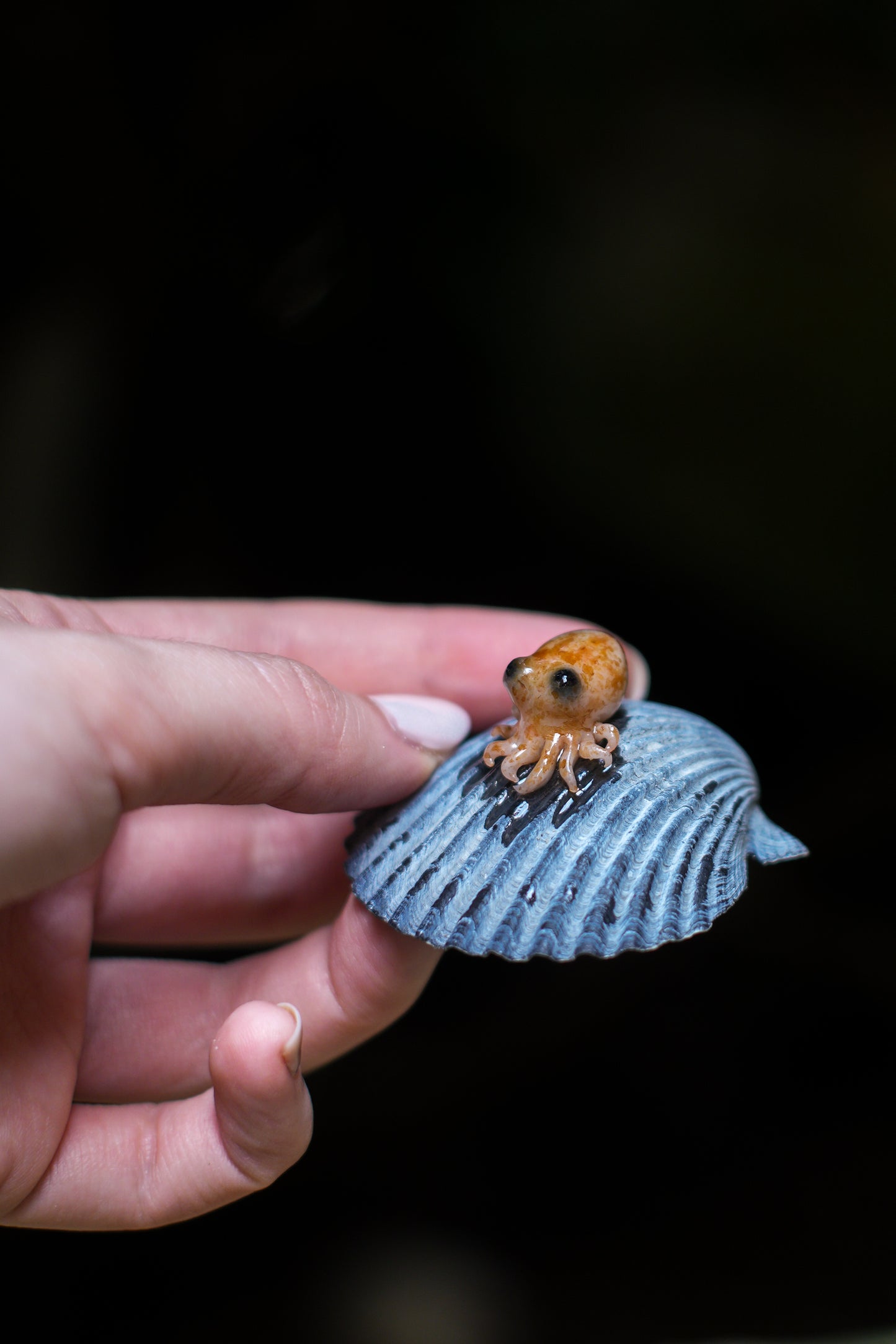 Mini Octopus — PolymerClay Figurine