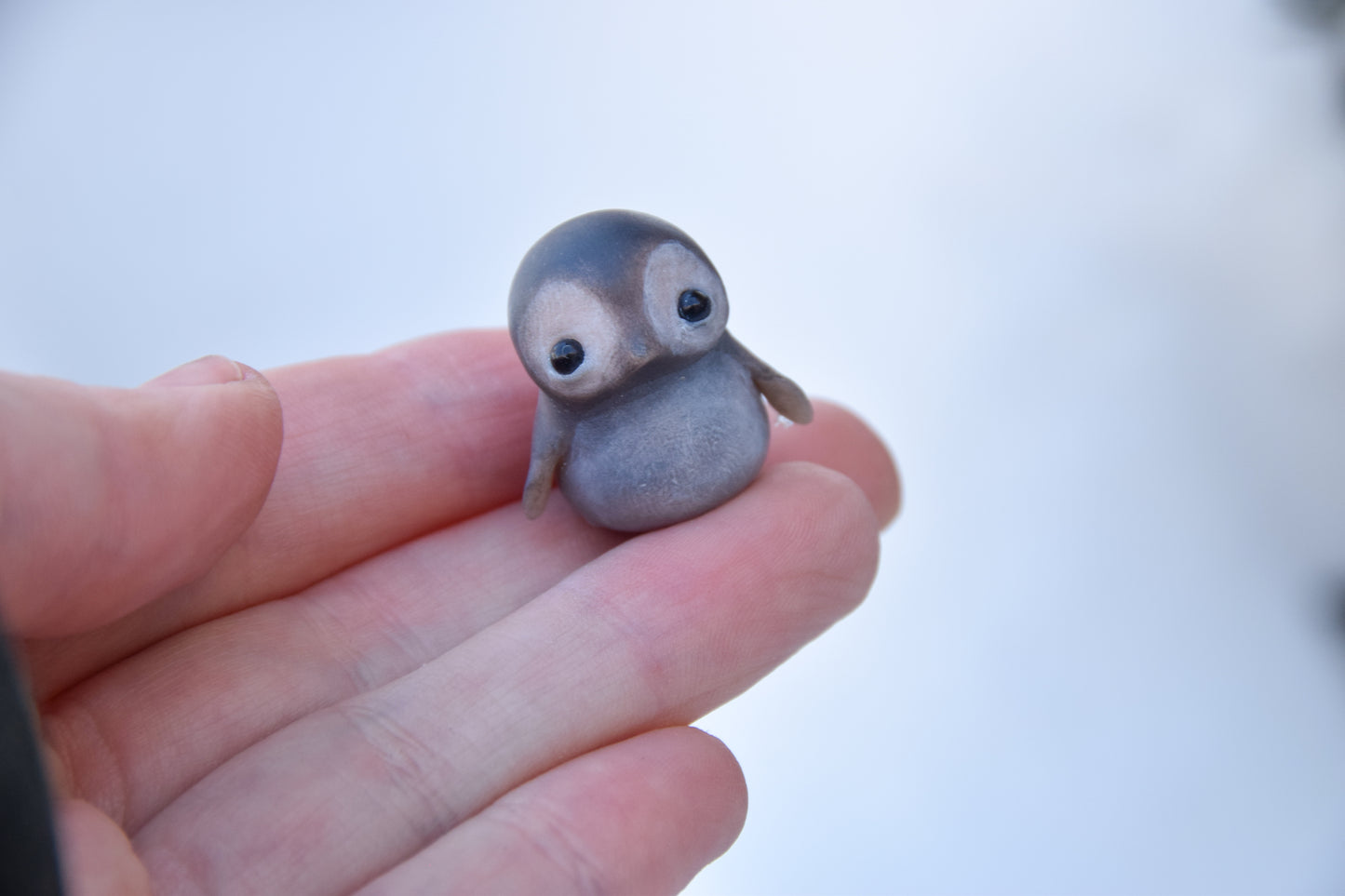 Penguin - PolymerClay Figurine