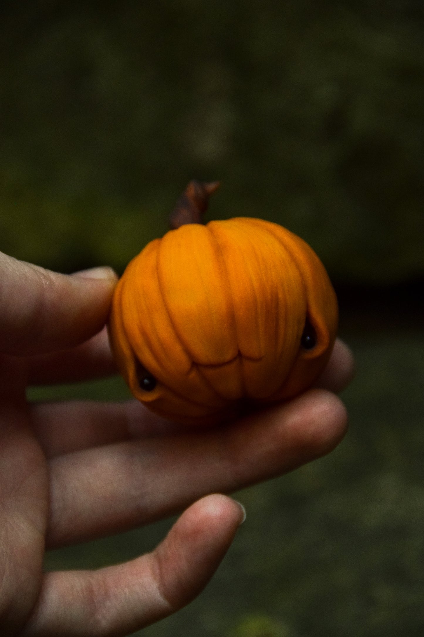 Pumpkin - PolymerClay Figurine