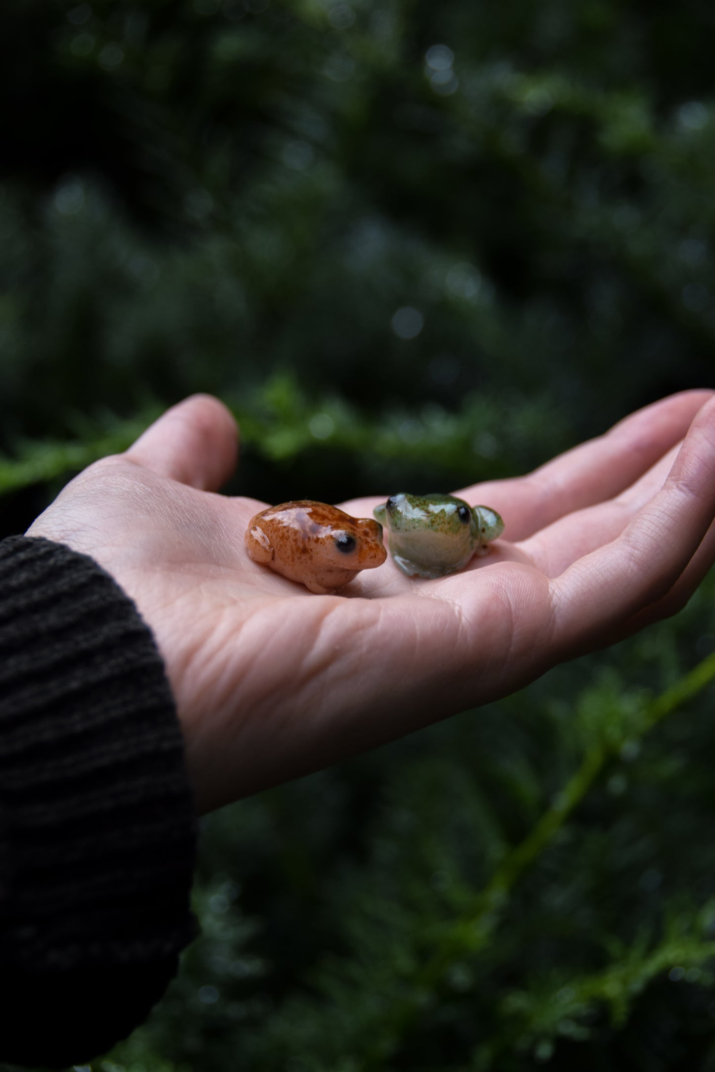 Toads — PolymerClay Figurine