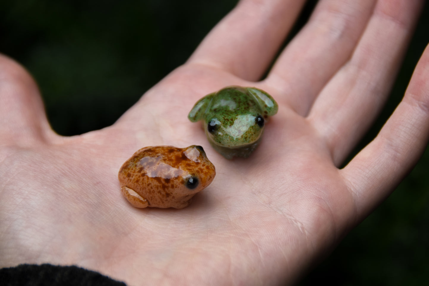 Toads — PolymerClay Figurine