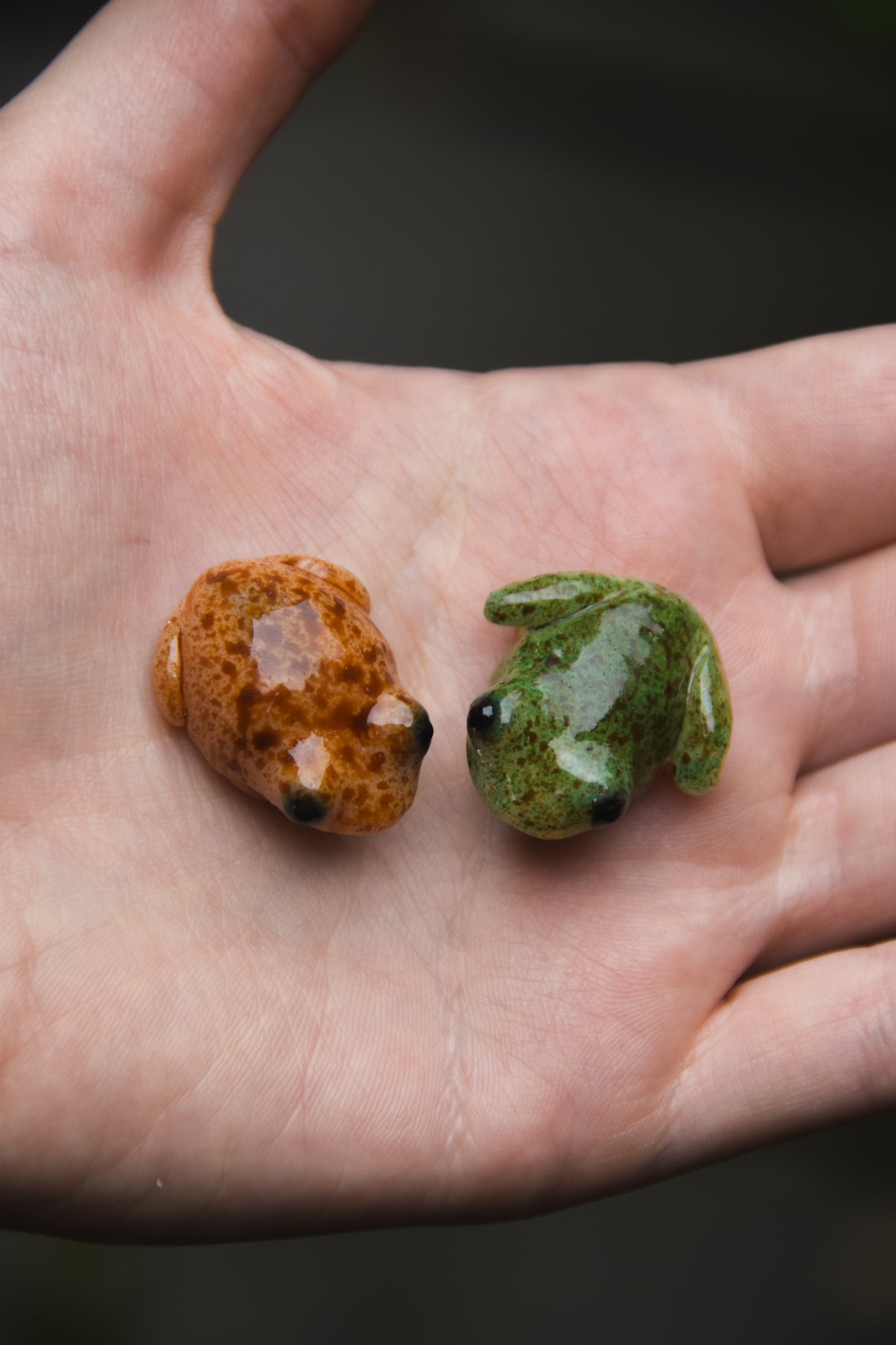 Toads — PolymerClay Figurine