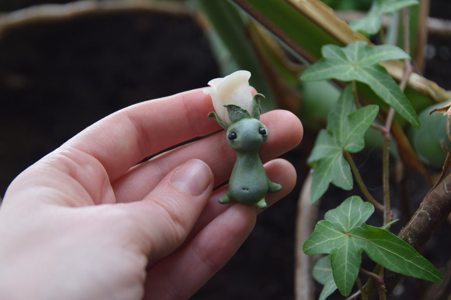 Rose Buds - PolymerClay Figurine