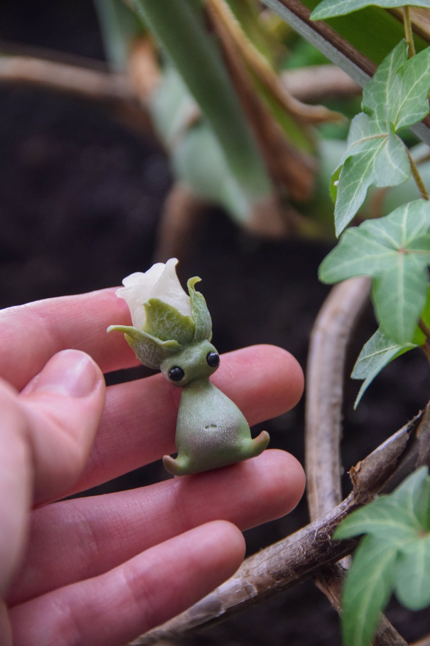 Rose Buds - PolymerClay Figurine