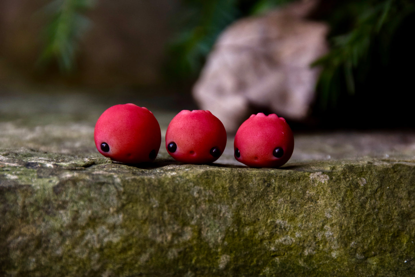 Cranberry Pixie — PolymerClay Figurine
