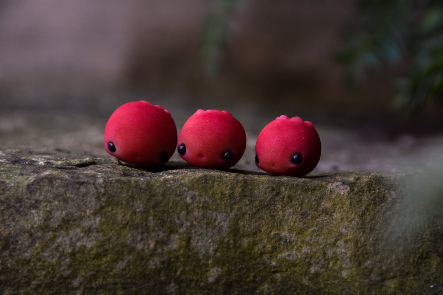 Cranberry Pixie — PolymerClay Figurine