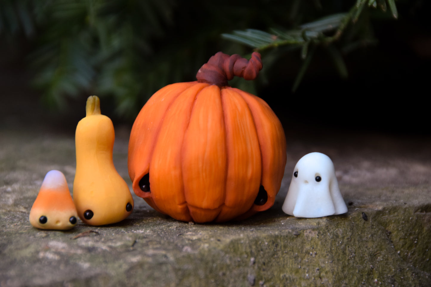 Candy Corn — PolymerClay Figurine