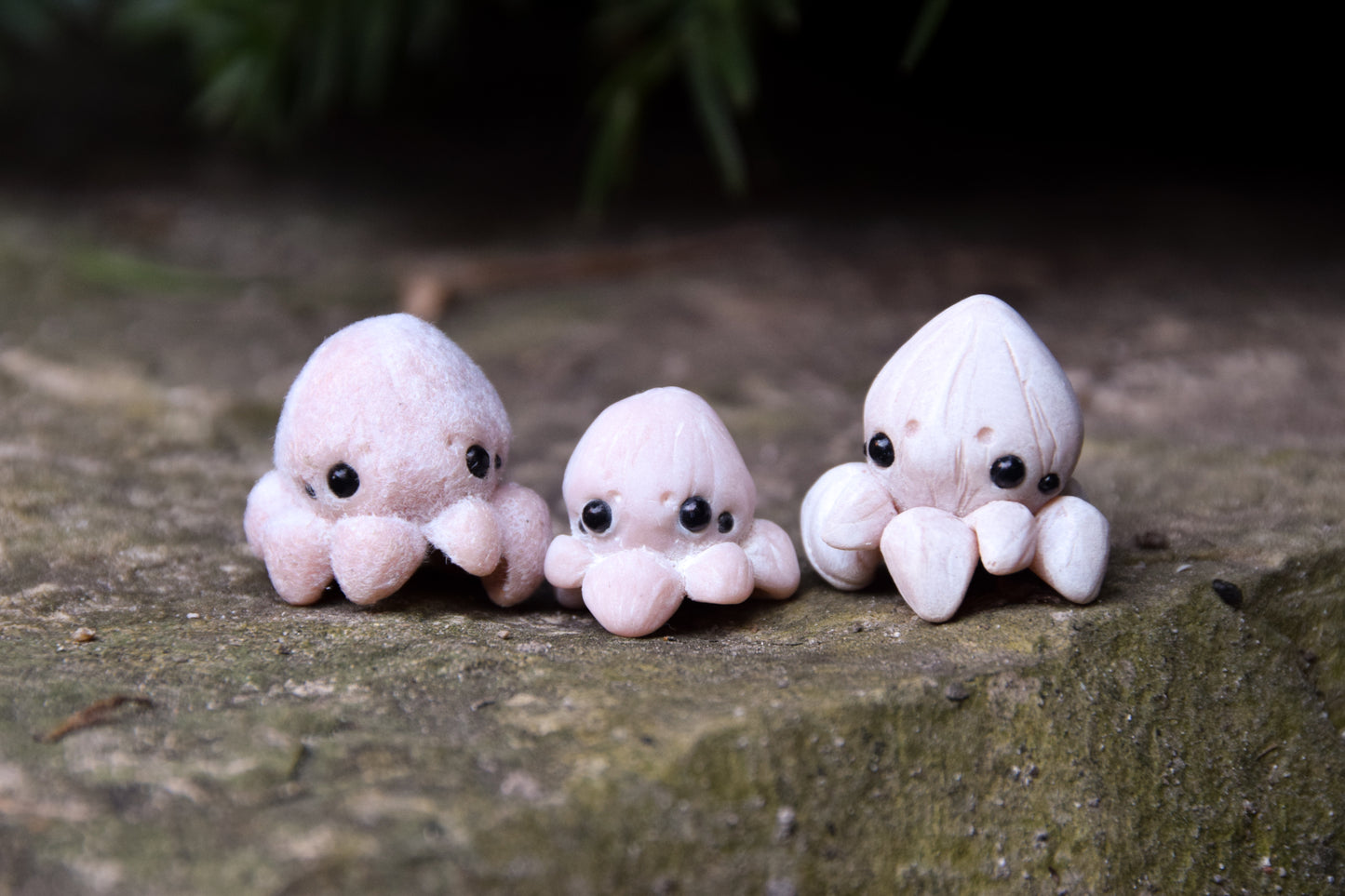 Popcorn Spiders — PolymerClay Figurine
