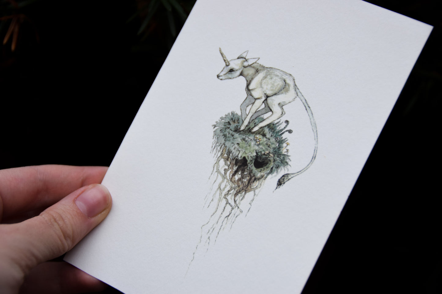 Mini Unicorn - Giclée Art Print