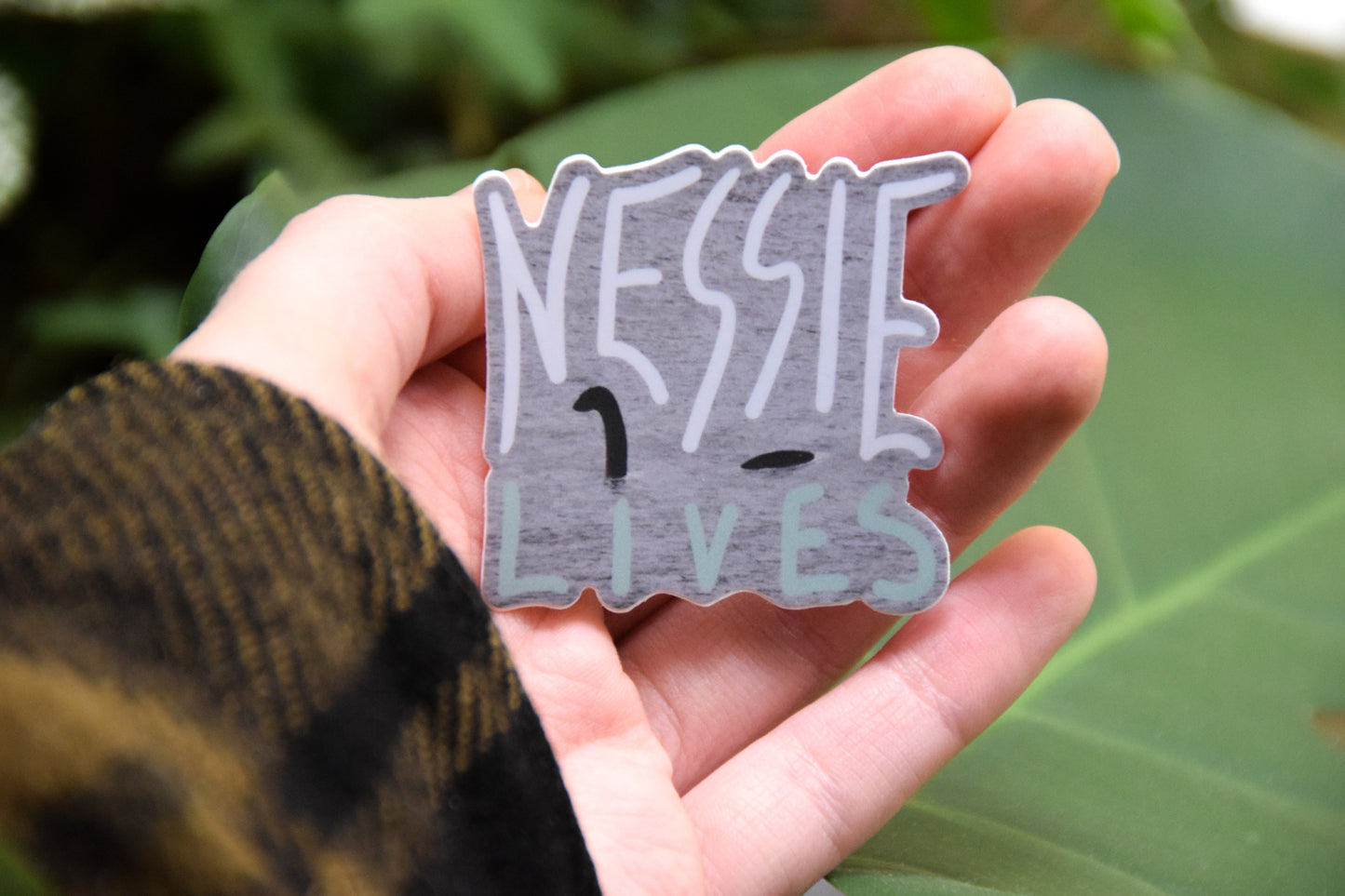 Nessie Lives - Vinyl Sticker