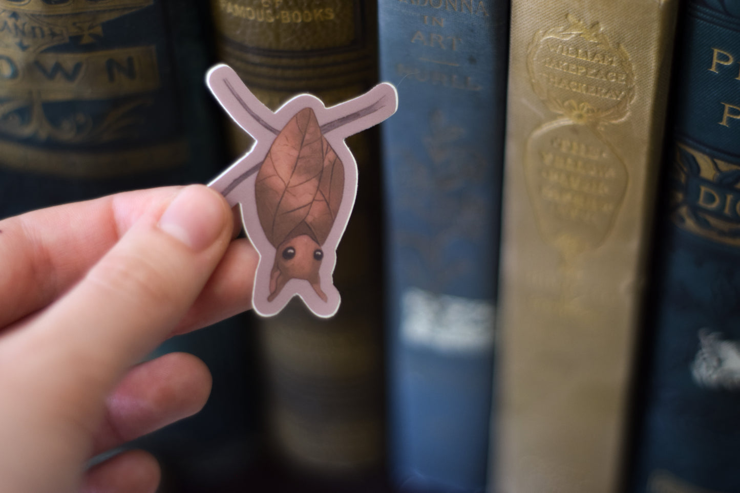 Leaf Bat - Vinyl Sticker
