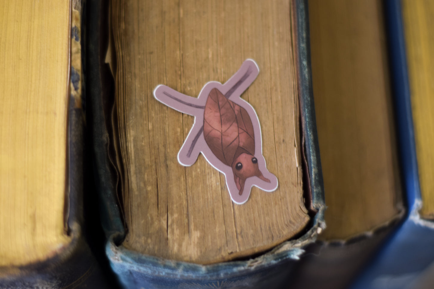 Leaf Bat - Vinyl Sticker