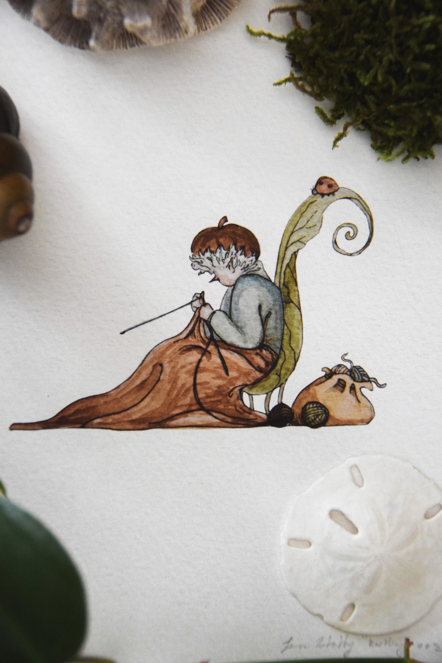 Fairy Grannie - Giclée Art Print