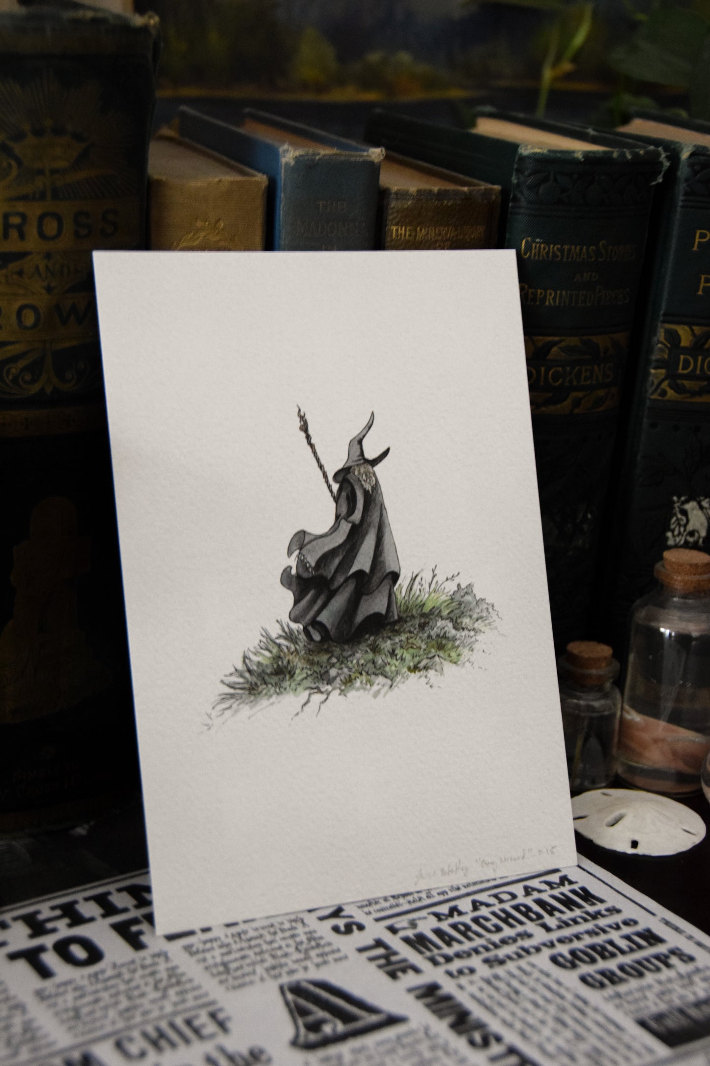Grey Wizard - Giclée Art Print