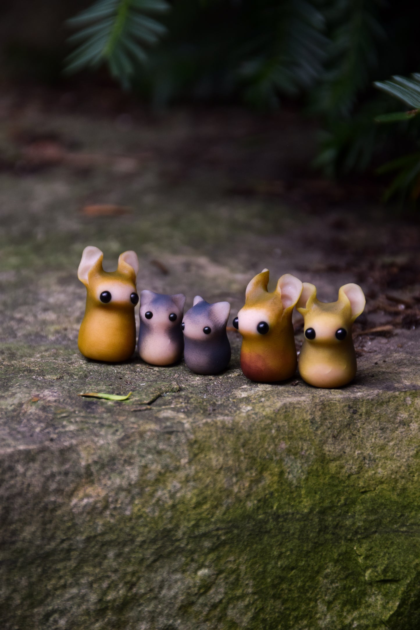 Miniature Hobcat — PolymerClay Figurine