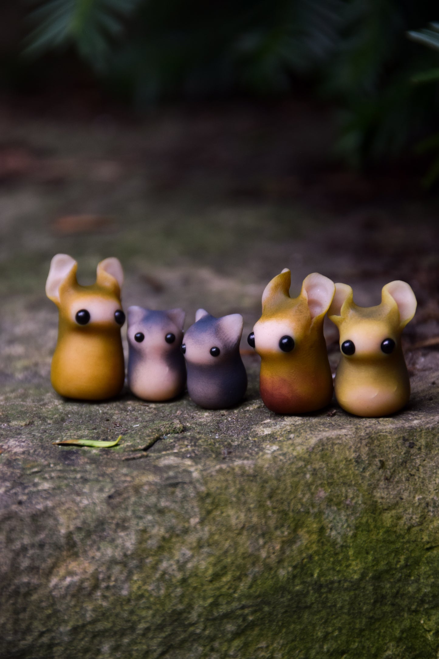 Miniature Hobcat — PolymerClay Figurine