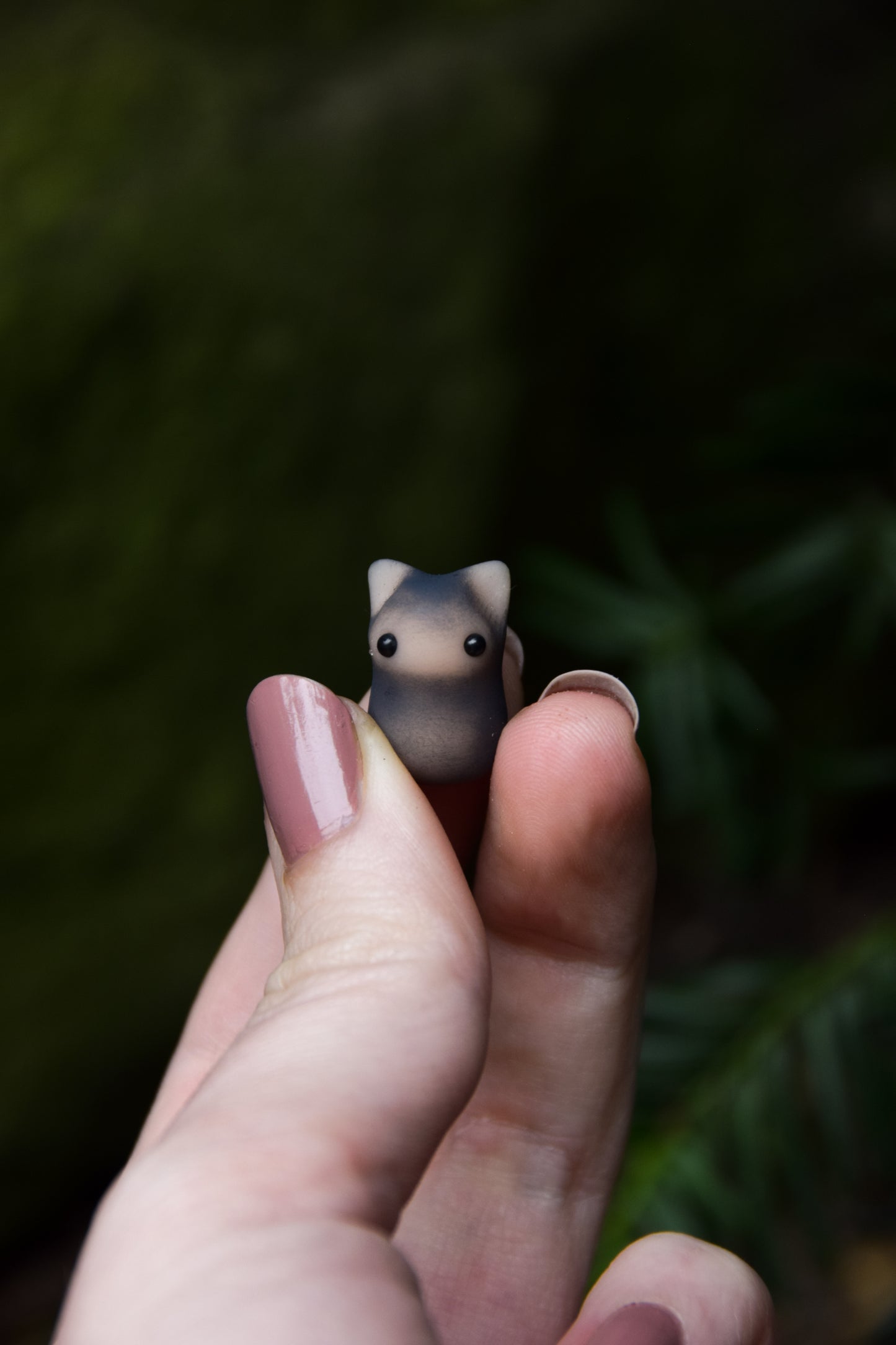 Miniature Hobcat — PolymerClay Figurine