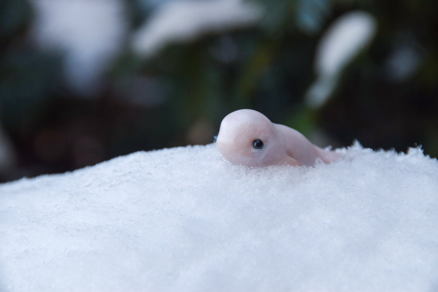Beluga Whale - PolymerClay Figurine