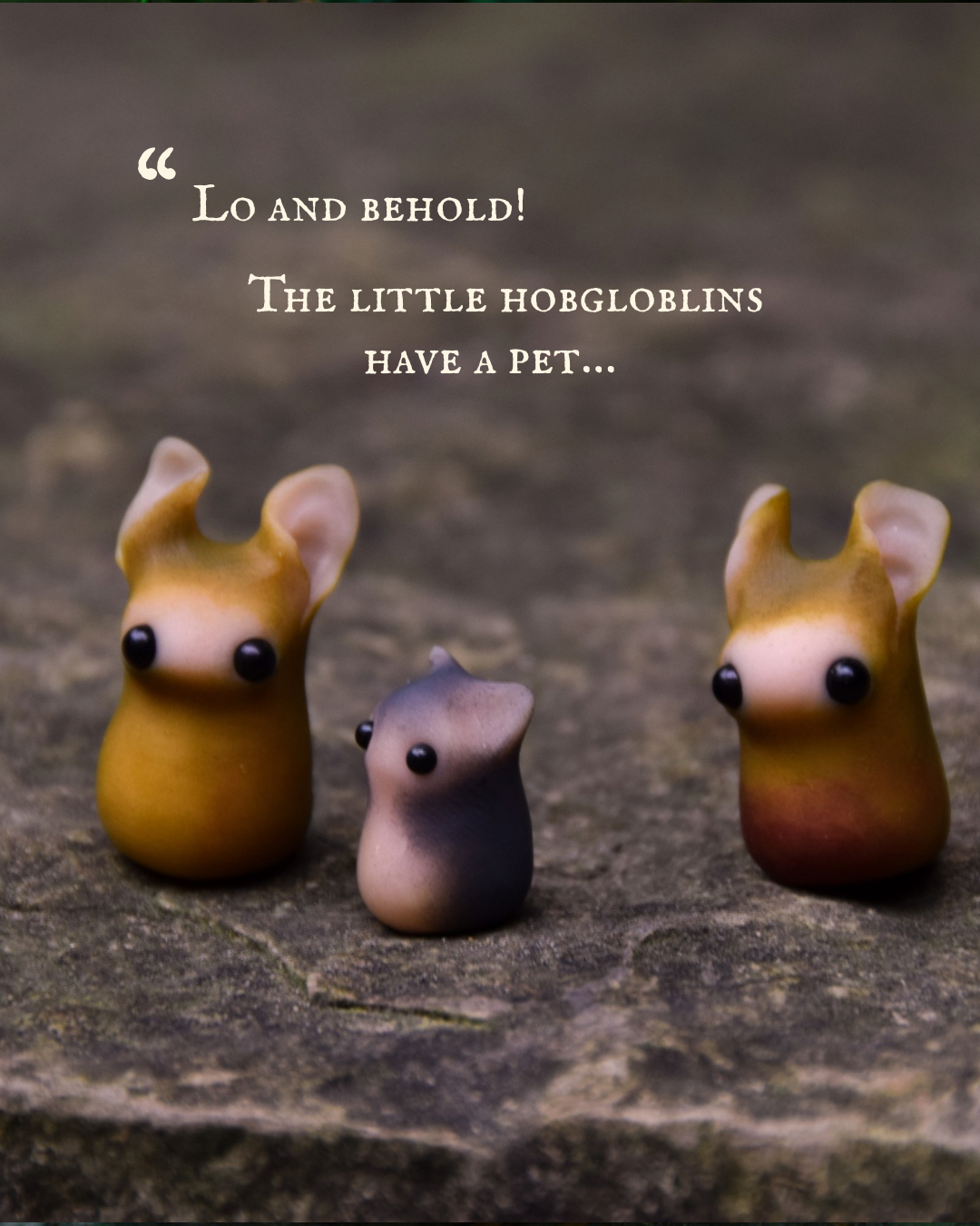 Ghost Cat — PolymerClay Figurine