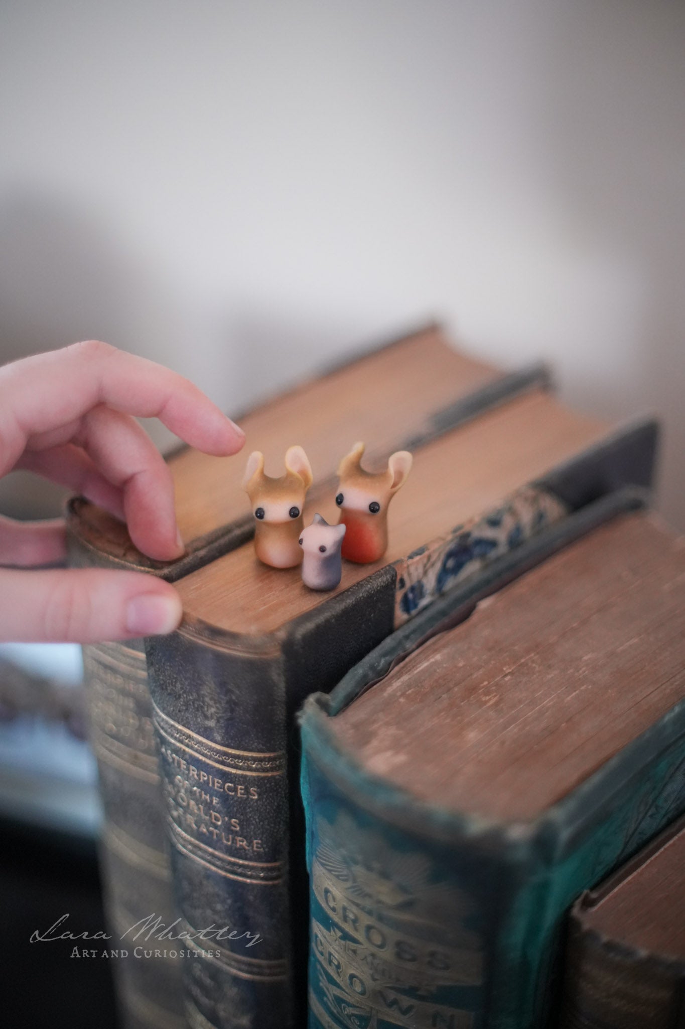Miniature Hobcat — PolymerClay Figurine