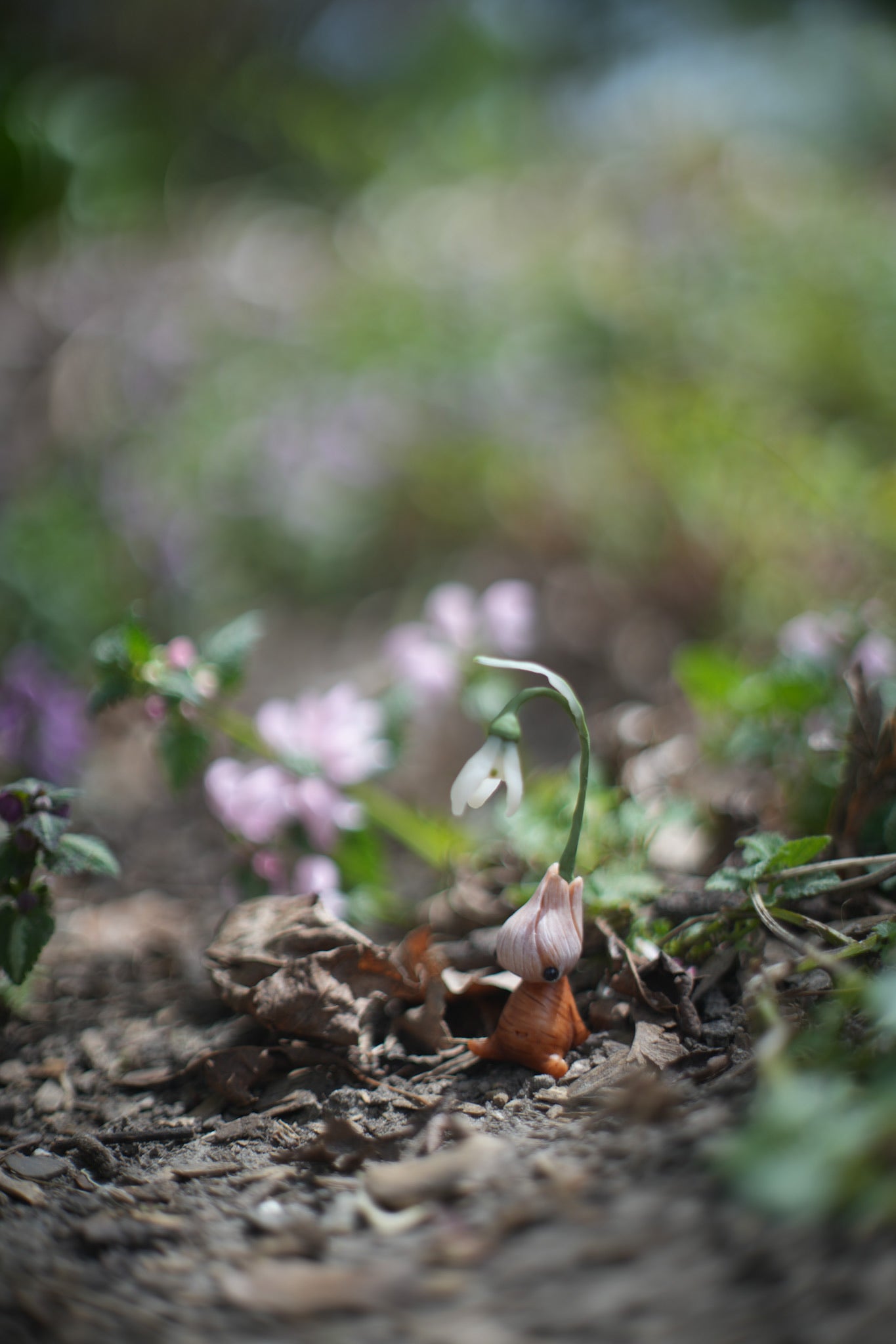 Snowdrop — PolymerClay Figurine