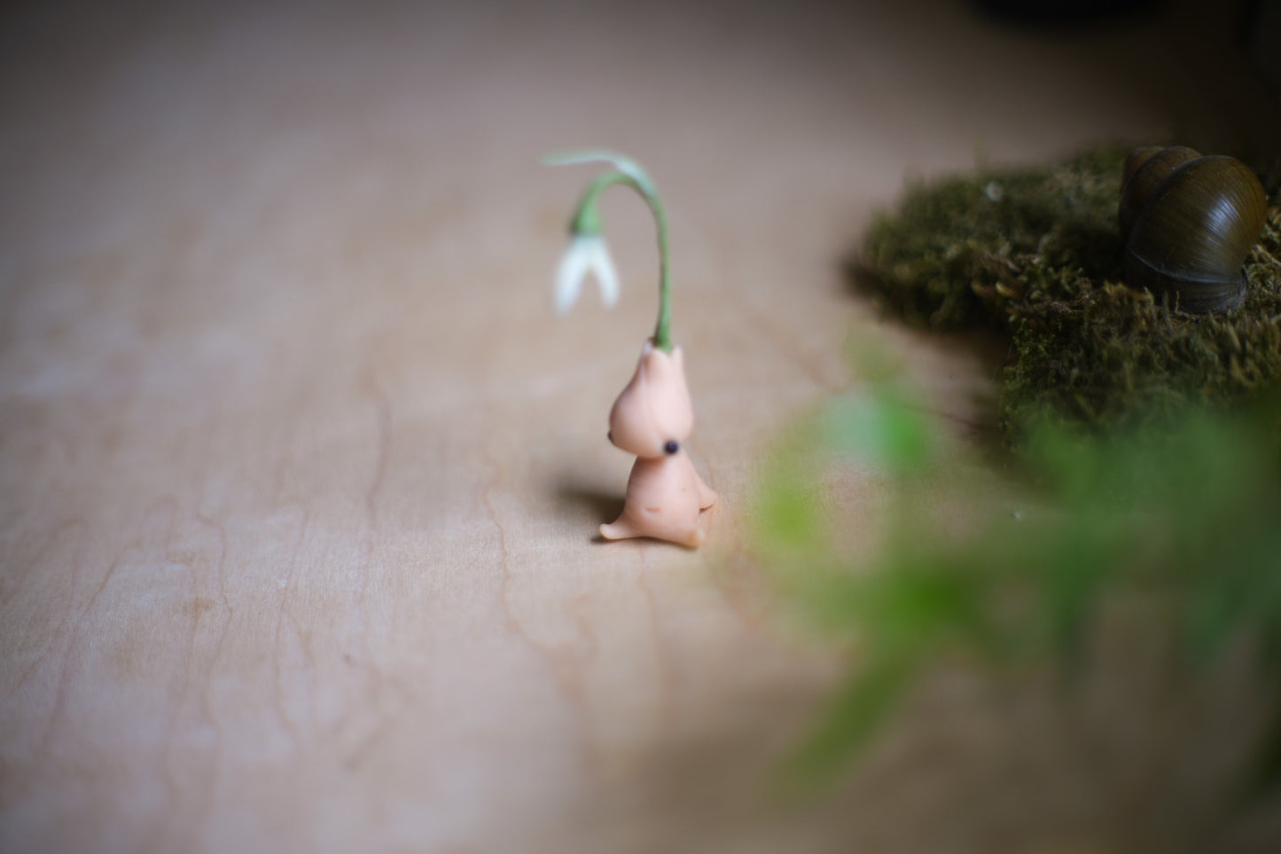 Snowdrop — PolymerClay Figurine