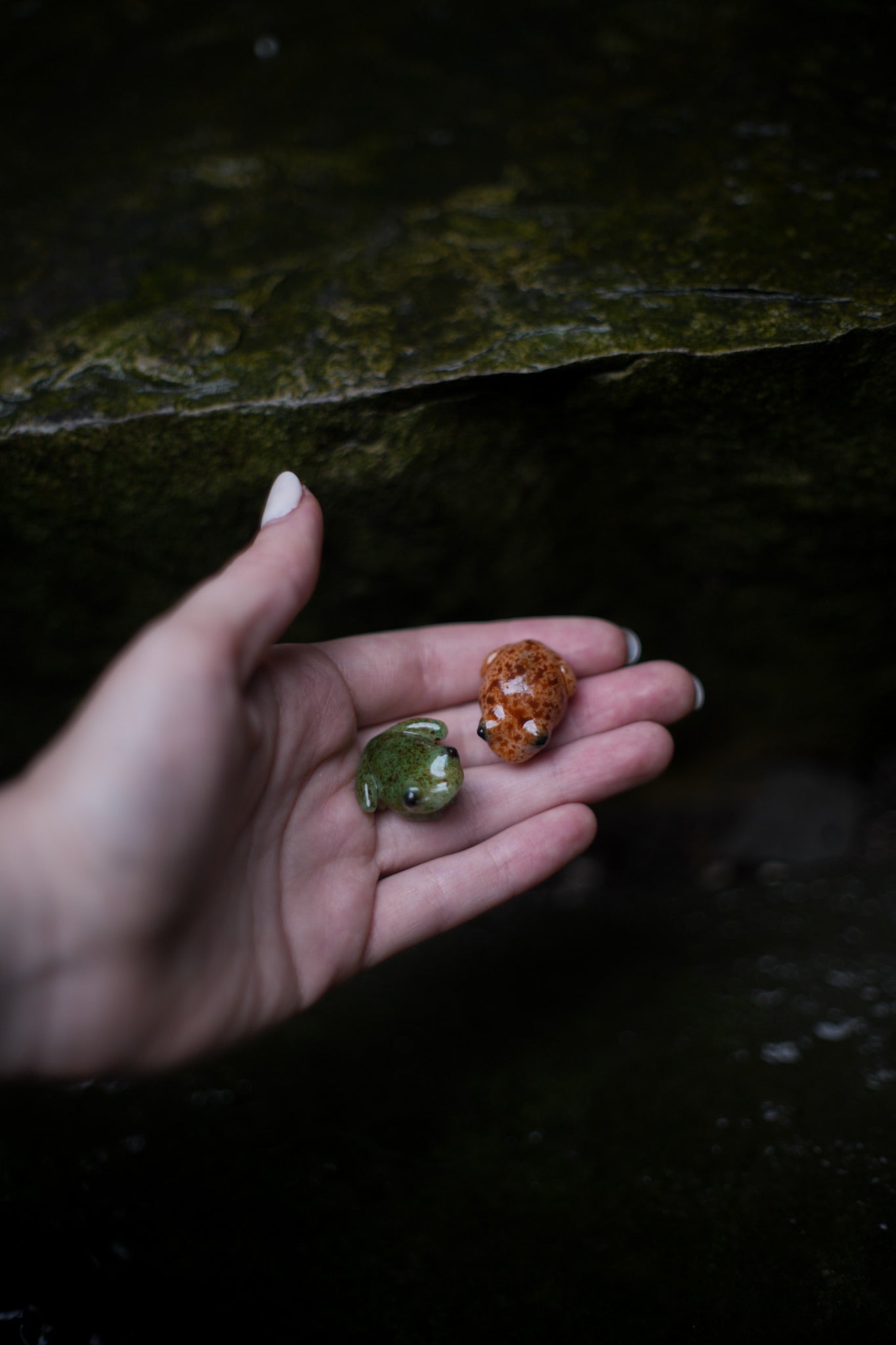 Toads — PolymerClay Figurine