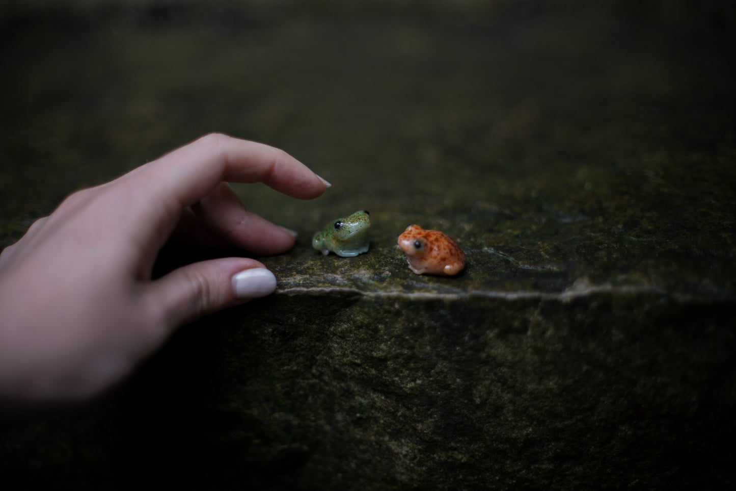 Toads — PolymerClay Figurine