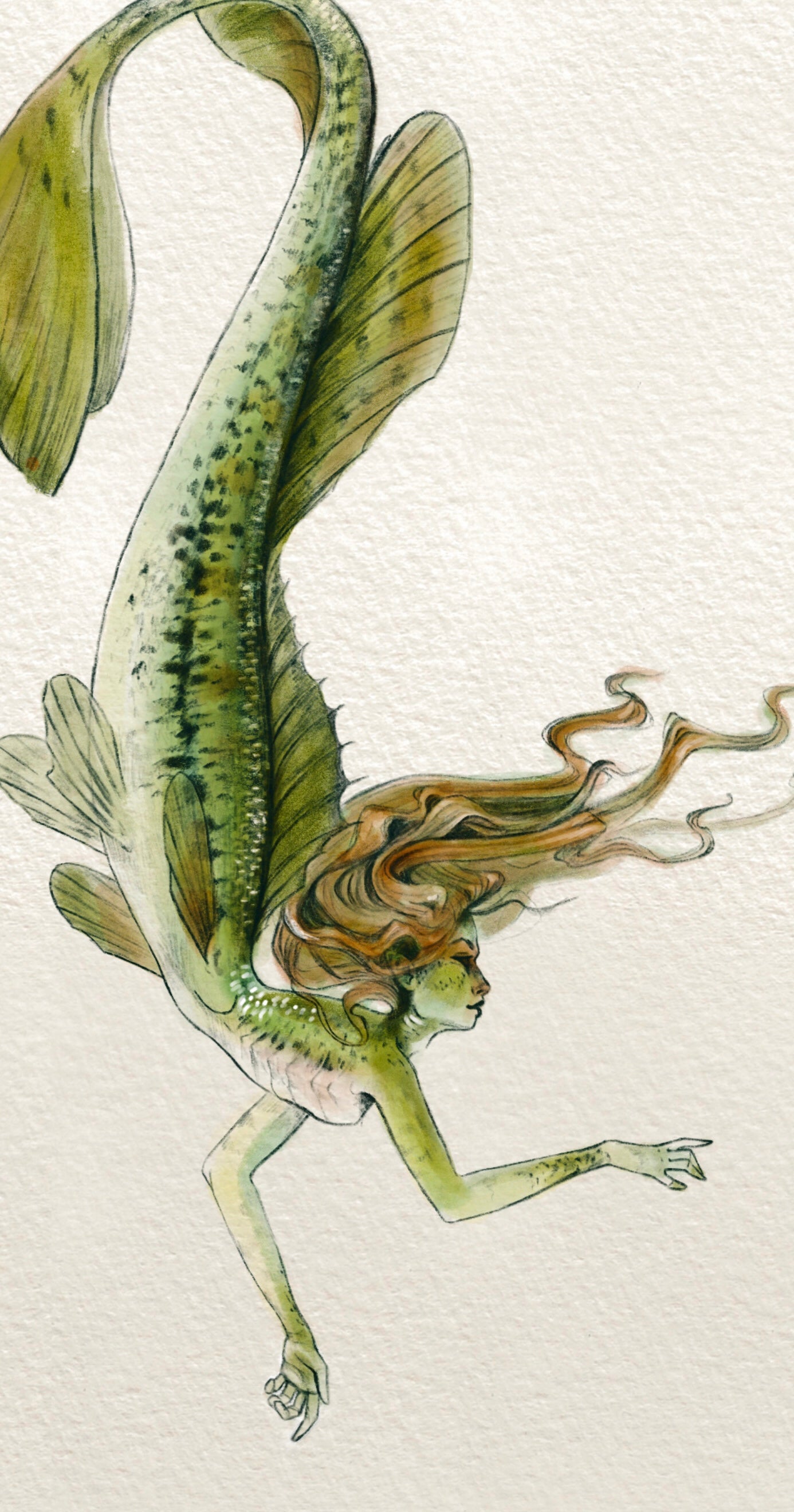 Northern Lakemaid - Giclée Art Print