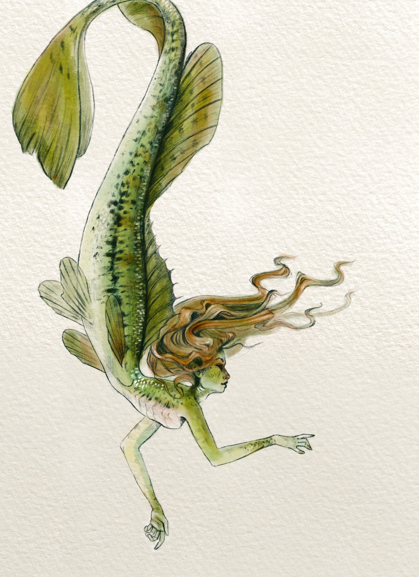 Northern Lakemaid - Giclée Art Print