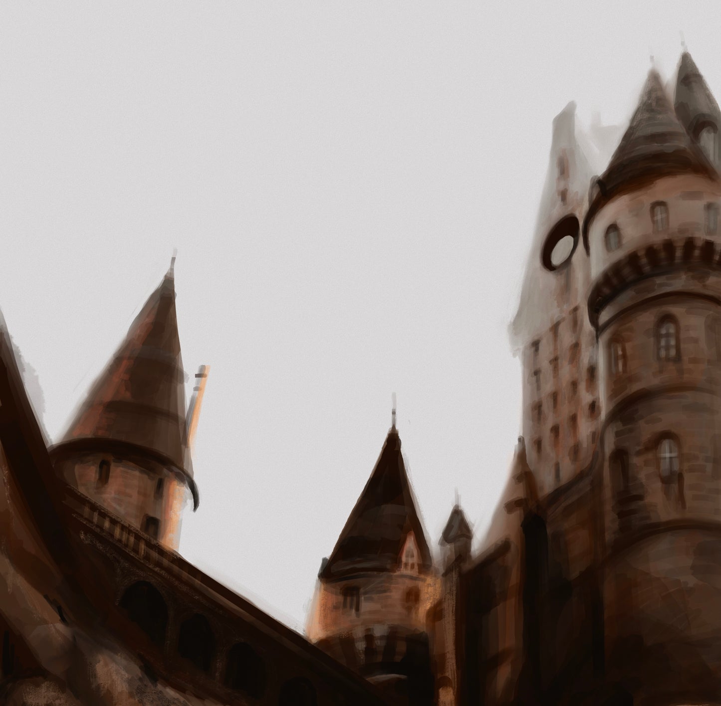 Castle - Giclée Art Print