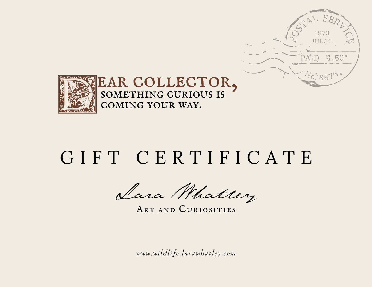 Gift Certificate