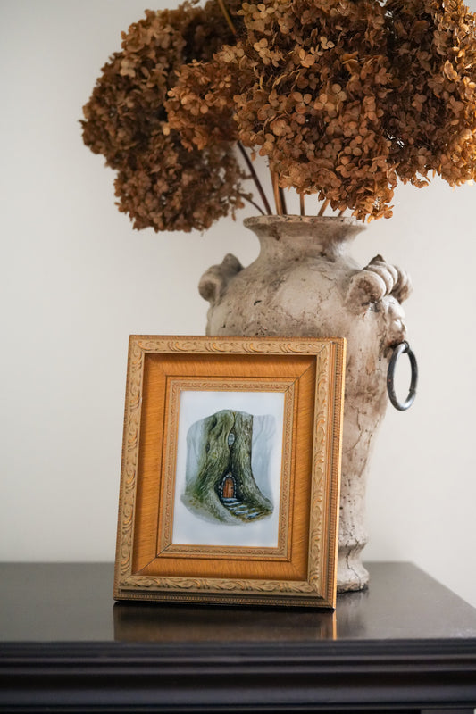Forest Cottage - Giclée Art Print