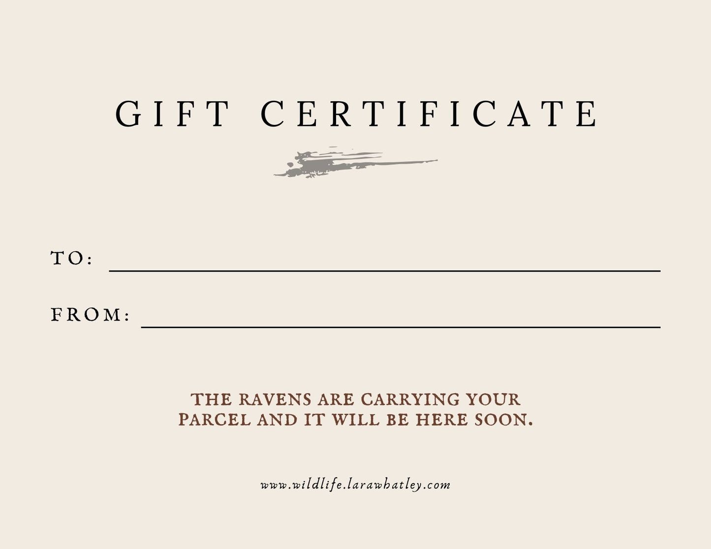 Gift Certificate