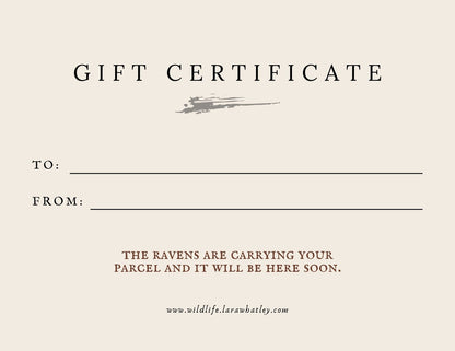 Gift Certificate