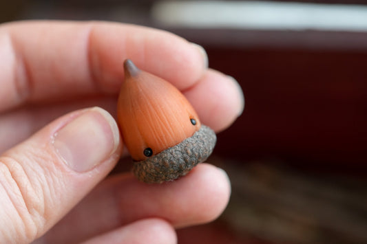 Acorn — PolymerClay Figurine