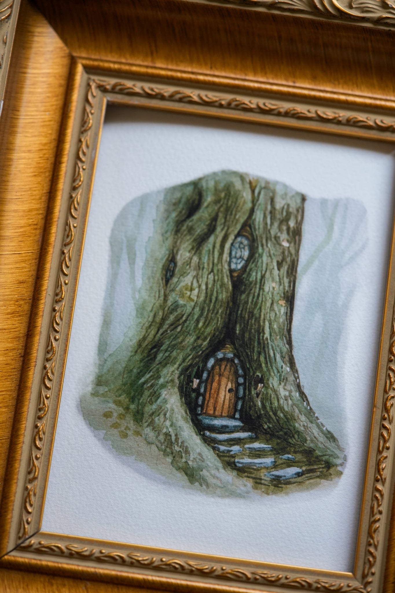 Forest Cottage - Giclée Art Print