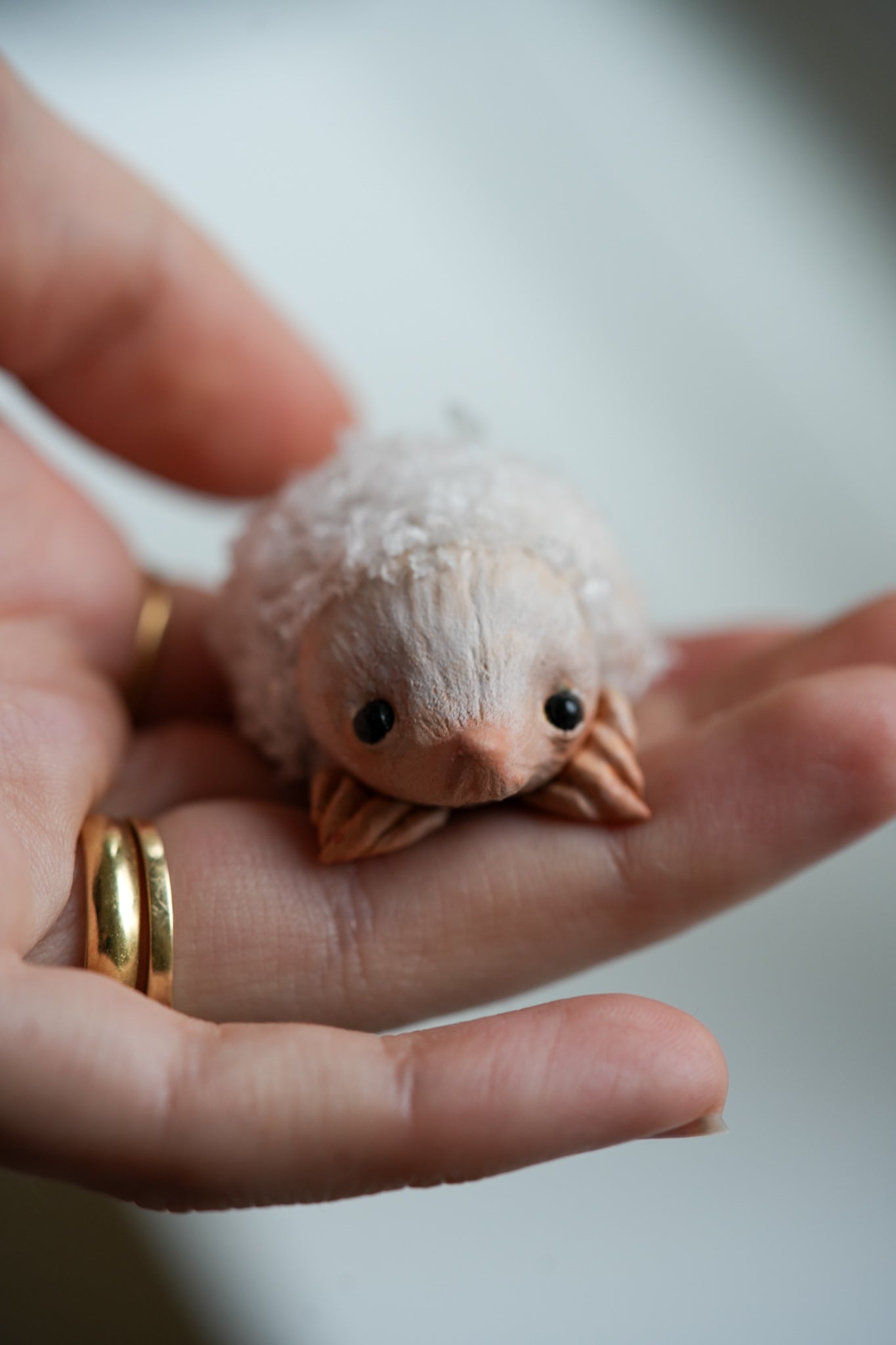 The Snow Mole — Miniature Fantasy Creature