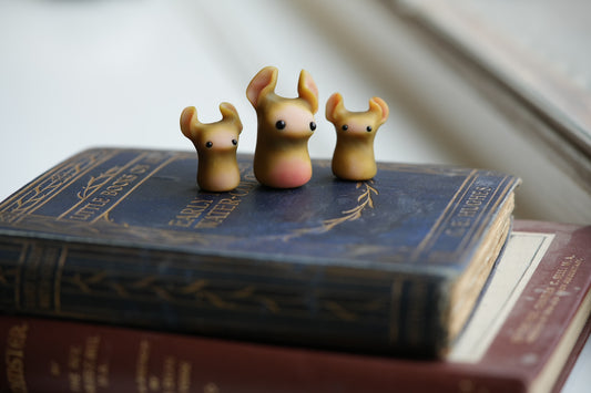 Spring Hobgoblin — Miniature PolymerClay Figurine