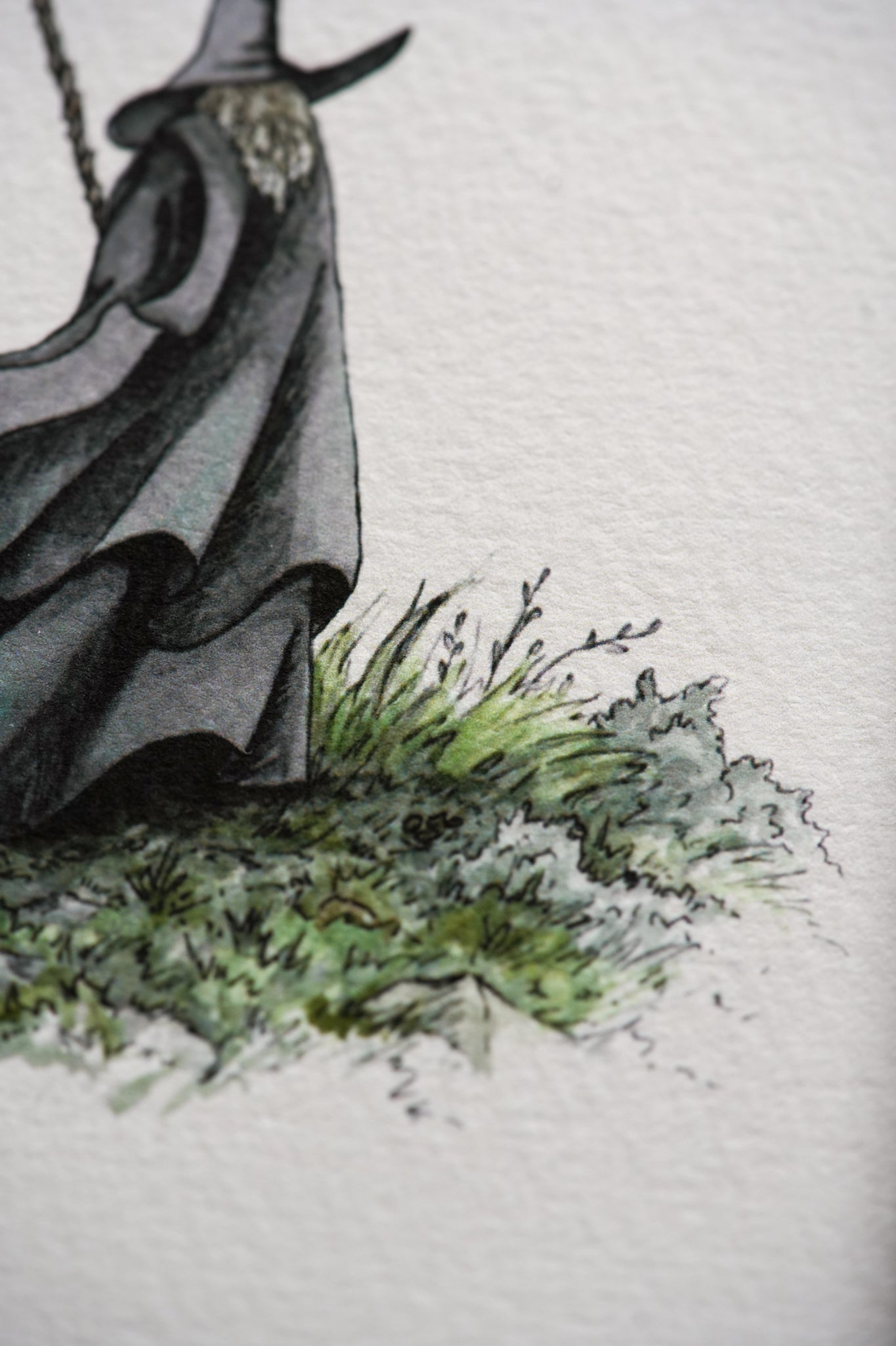 Grey Wizard - Giclée Art Print