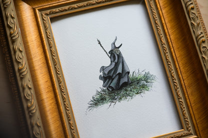 Grey Wizard - Giclée Art Print