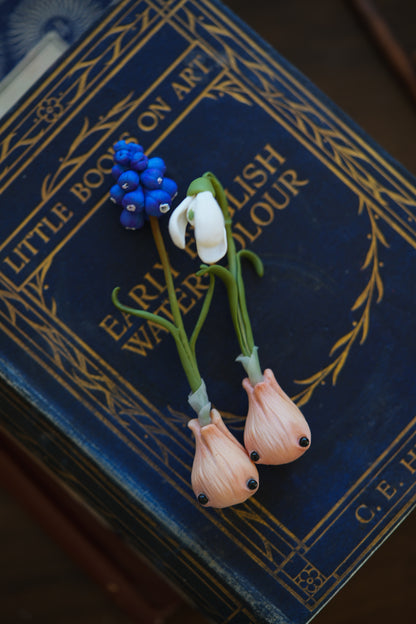 Snowdrop — PolymerClay Figurine