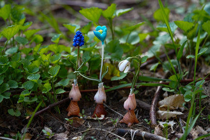 Grape Hyacinth — PolymerClay Figurine