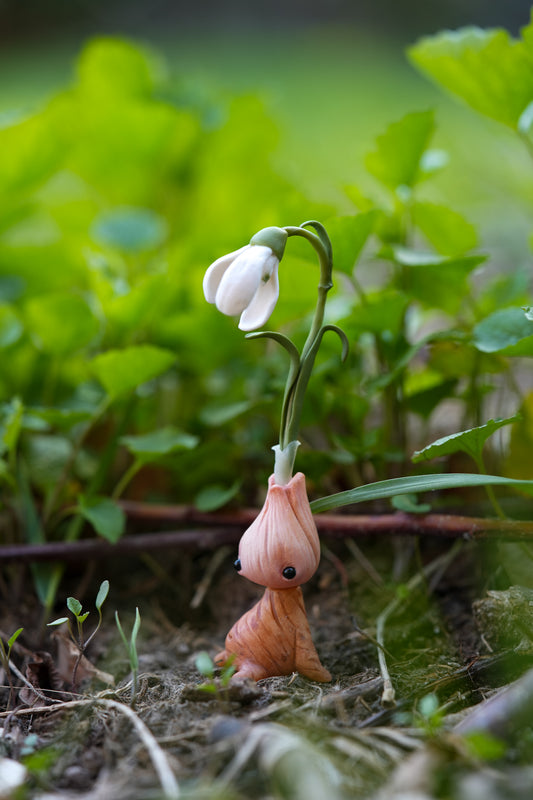 Snowdrop — PolymerClay Figurine