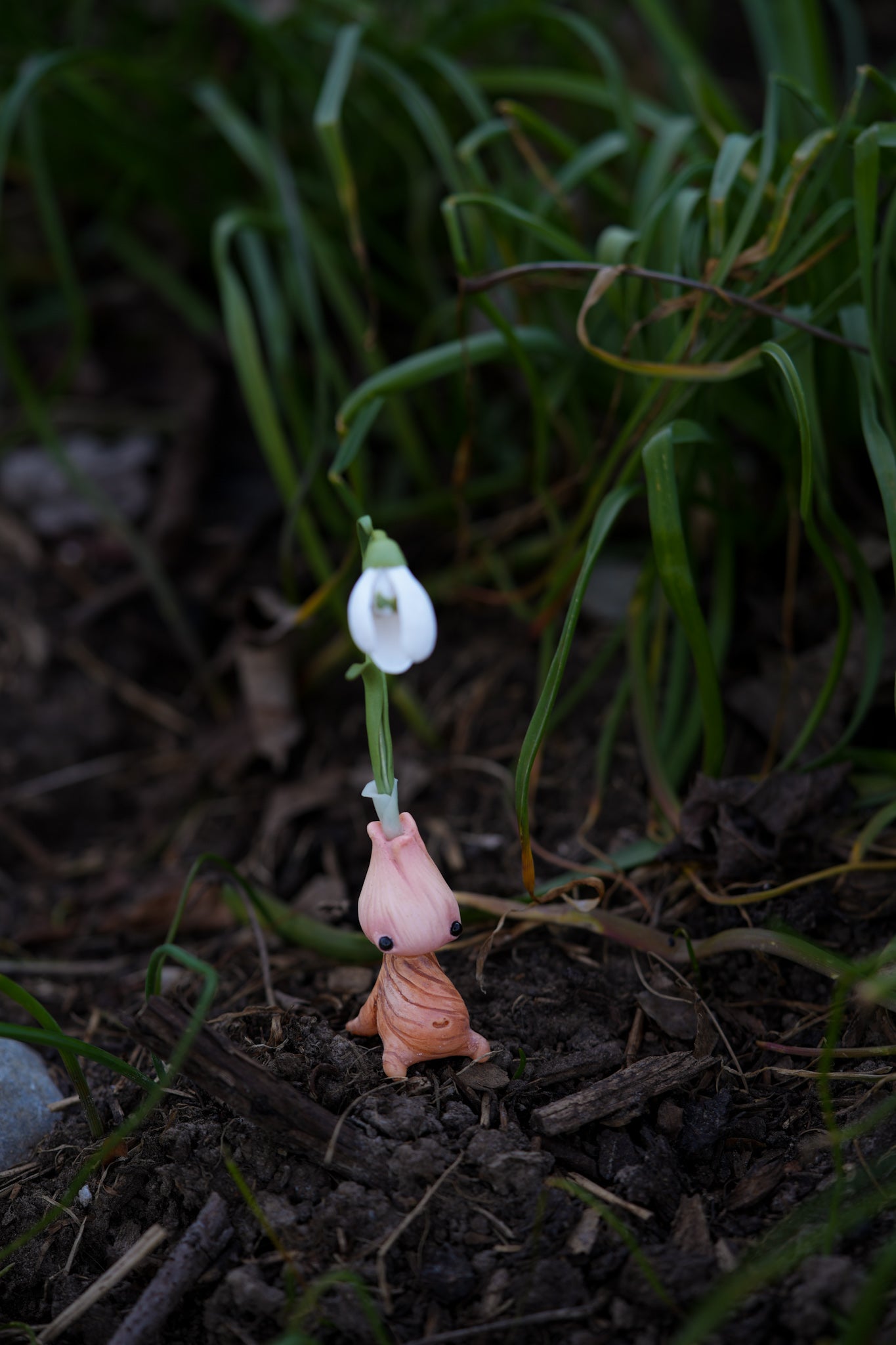 Snowdrop — PolymerClay Figurine
