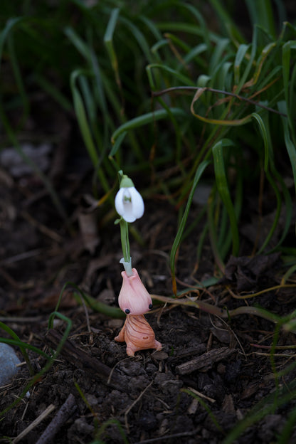 Snowdrop — PolymerClay Figurine