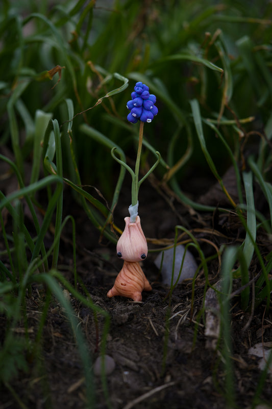 Grape Hyacinth — PolymerClay Figurine