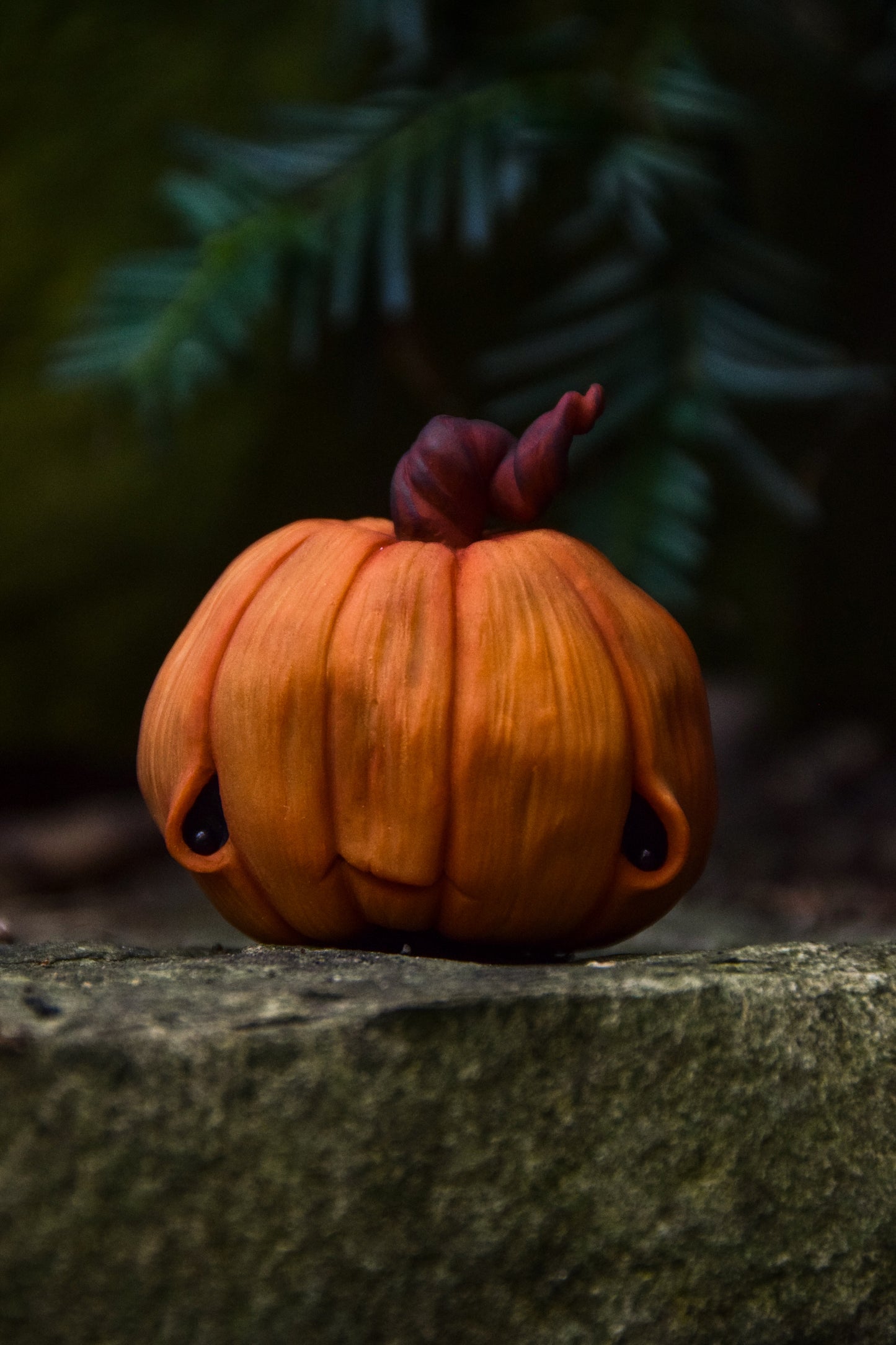 Pumpkin - PolymerClay Figurine