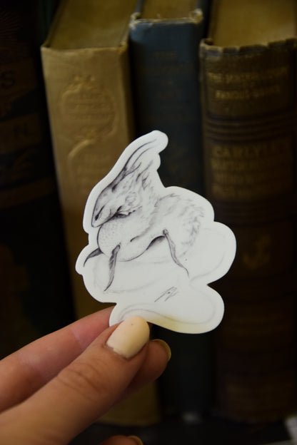 Sea Bunny - Vinyl Sticker